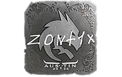 Sticker | zont1x (Foil) | Austin 2025