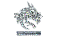 Sticker | zont1x (Glitter) | Copenhagen 2024