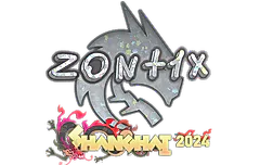 Sticker | zont1x (Glitter) | Shanghai 2024