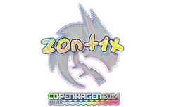 Sticker | zont1x (Holo) | Copenhagen 2024