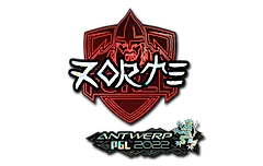 Sticker | zorte (Glitter) | Antwerp 2022