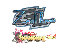 Sticker | ztr (Glitter) | Shanghai 2024