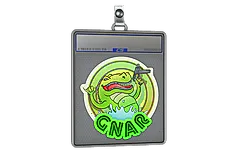 Sticker Slab | Green Gnar
