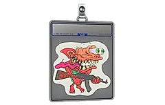 Sticker Slab | Red Shark Shooter