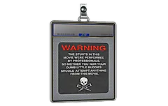 Sticker Slab | WARNING