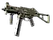 UMP-45 | Green Swirl (Battle-Scarred)