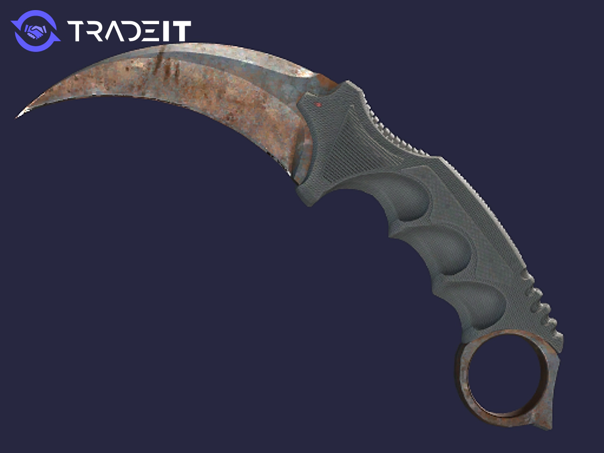 ☆ Karambit Rust Coat ☆ Price Insights Tradeit