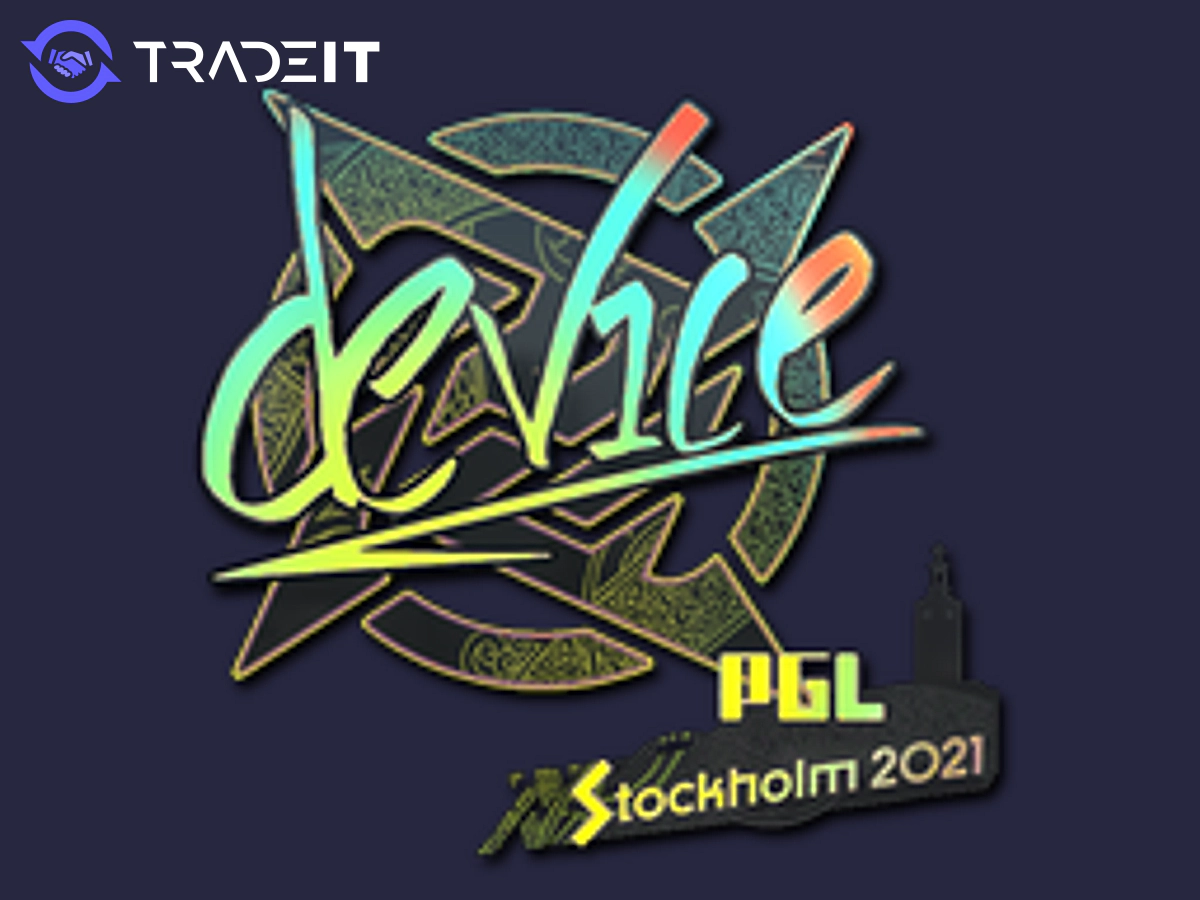 Sticker | device (Holo) | Stockholm 2021 ☆ Price & Insights | Tradeit
